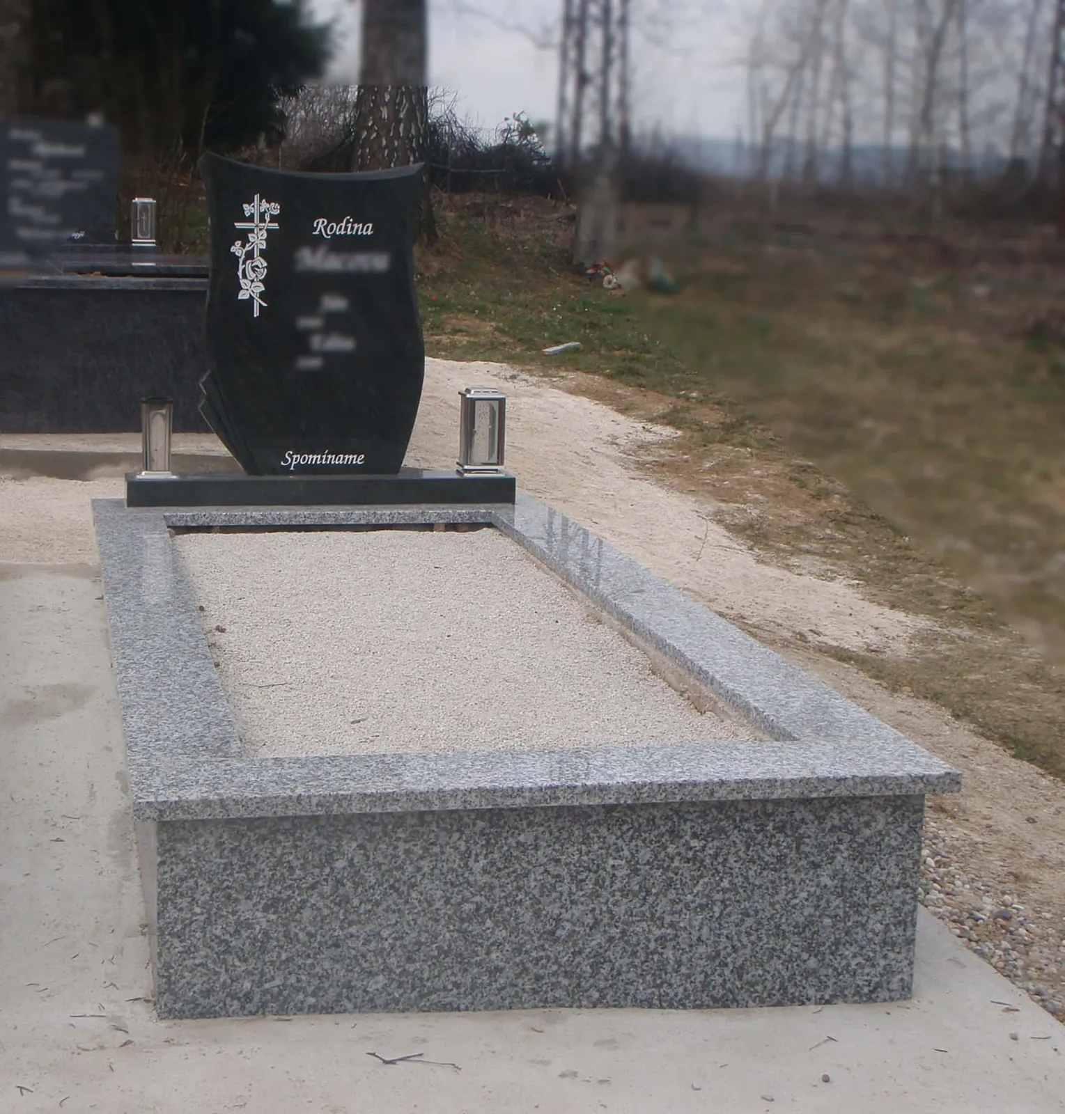 Bianco Tarn + pomník Nero