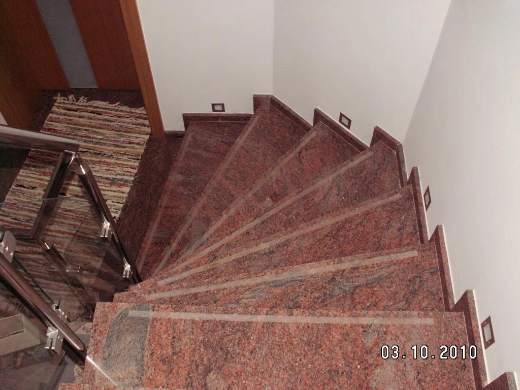 Schody, dlažba, parapety